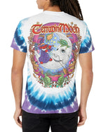 Liquid Blue Men's Grateful Dead-Terrapin Moon T-Shirt, Tie Dye, X-Large