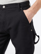Dickies mens Tough Max Duck Carpenter Pants, Stonewashed Black, 34W x 32L US