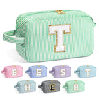 YOOLIFE Teacher Appreciation Gifts - Personalized Monogram Makeup Bags for Women