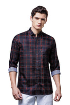 BE ACTIVE Mens Casual Cotton Blend Checkered Shirt || Casual Shirts for Men || Men Casual Shirt || Casual Wear Shirts (CCH0162-