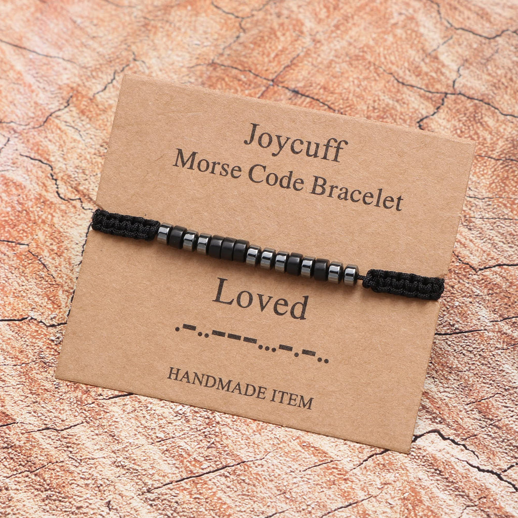 JoycuFF Bracelets for Women Coworker Leaving Gifts Fashion Best Friend BFF Friendship Silk Wrap Bracelet Funny Birthday Long Dis