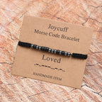 JoycuFF Bracelets for Women Coworker Leaving Gifts Fashion Best Friend BFF Friendship Silk Wrap Bracelet Funny Birthday Long Dis