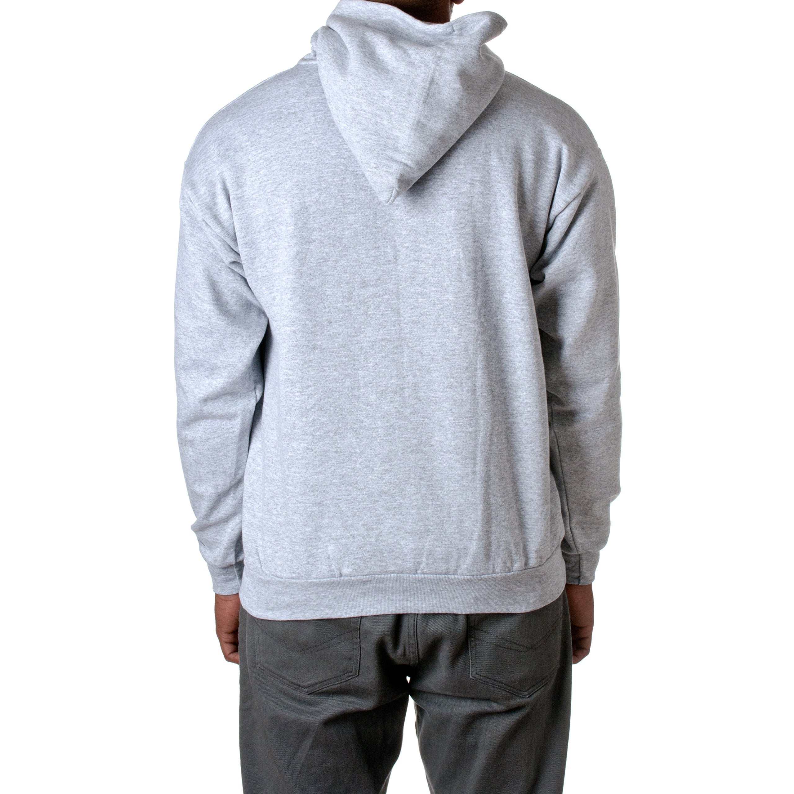 Unisex Ecosmart 5050 Pullover Hooded Sweatshirt - WHITE - S(D0102H7K3U2)