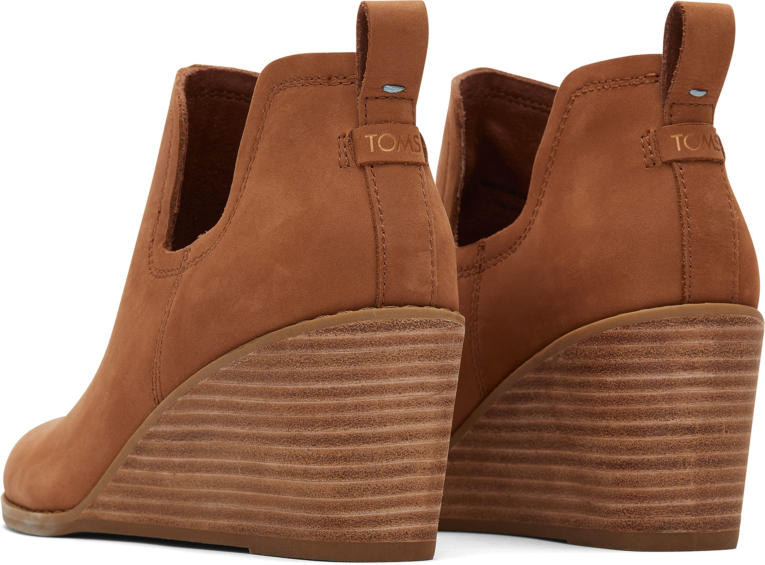 TOMS Kallie Tan Oiled Leather Nubuck 6.5 B (M)