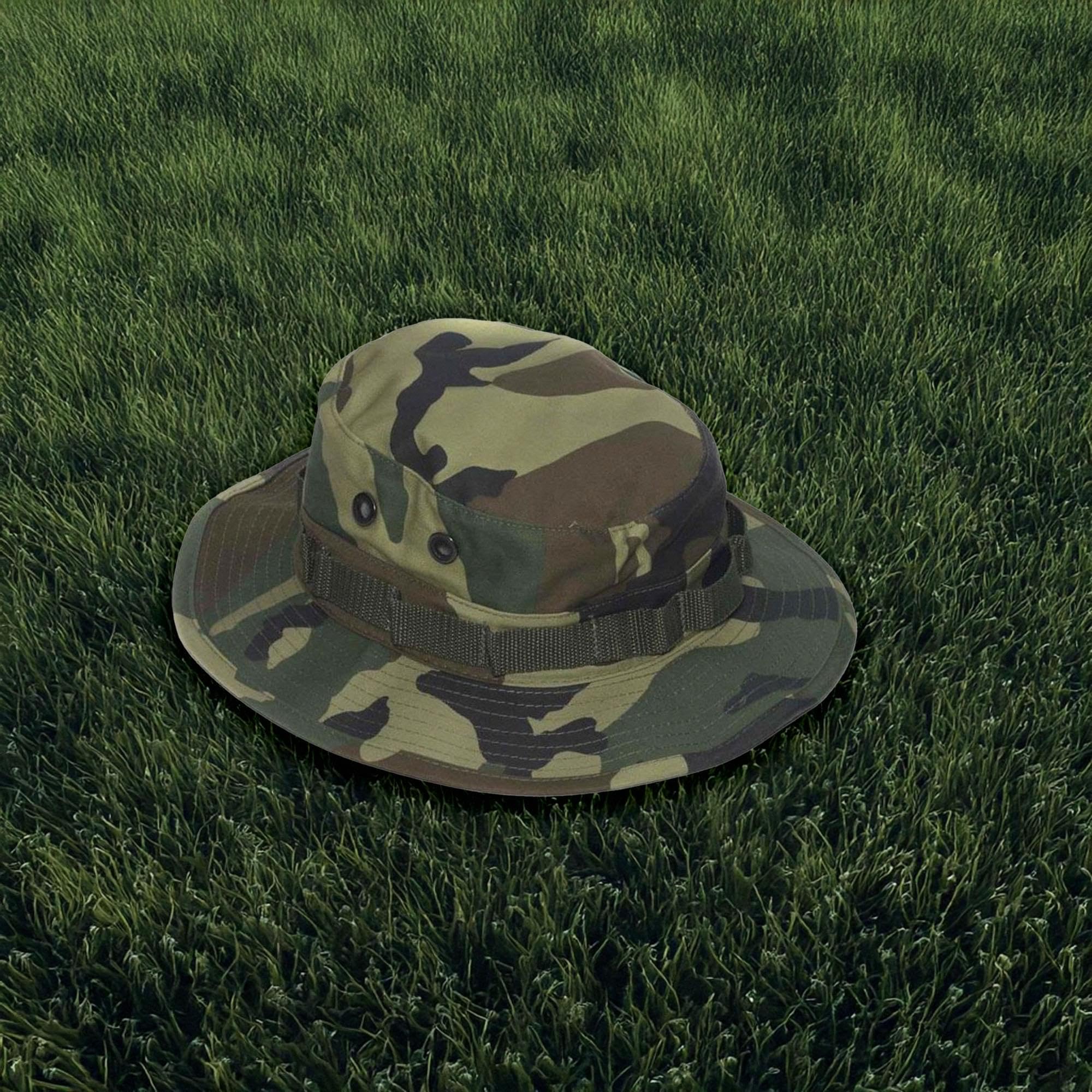Combat Hero Camouflage Hat Costume Accessory