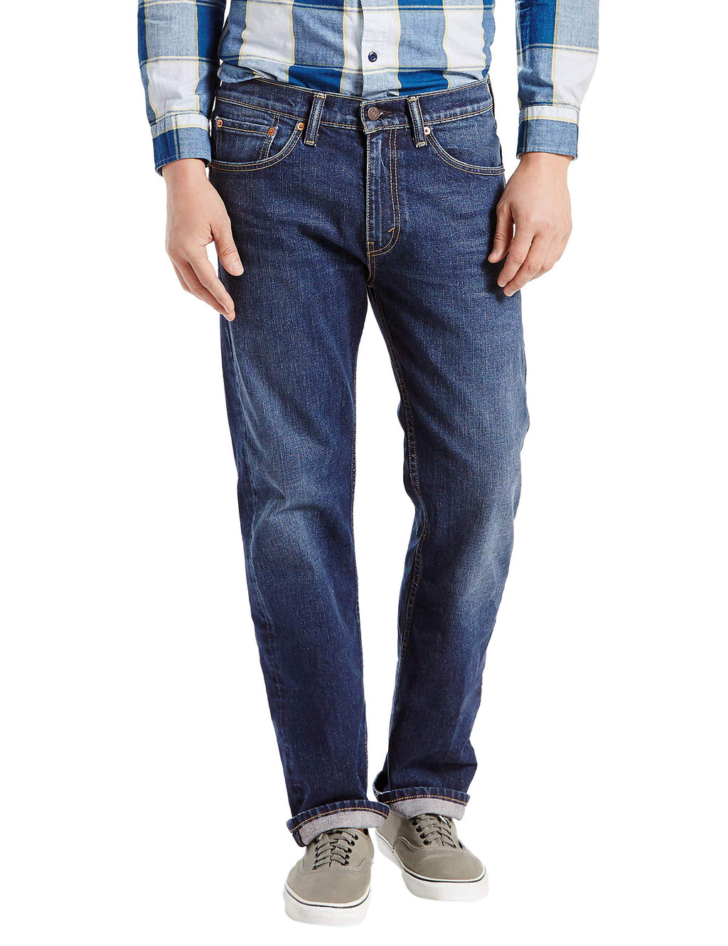 Levi's Men's 505 Regular Fit Jeans, Hawker, 38W x 32L