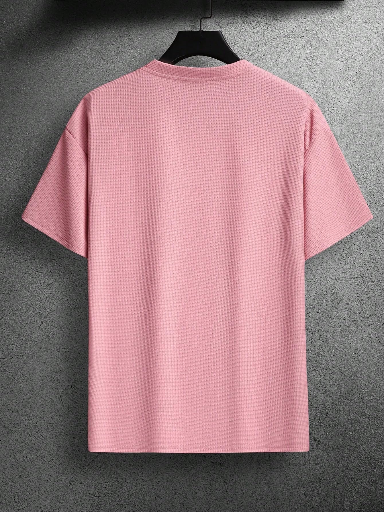 Indoprimo MenS Polyester T Shirt With Pocket Half Sleeves Round Neck Line Solid Pattern Loose Fit Classic Style And Standard Le