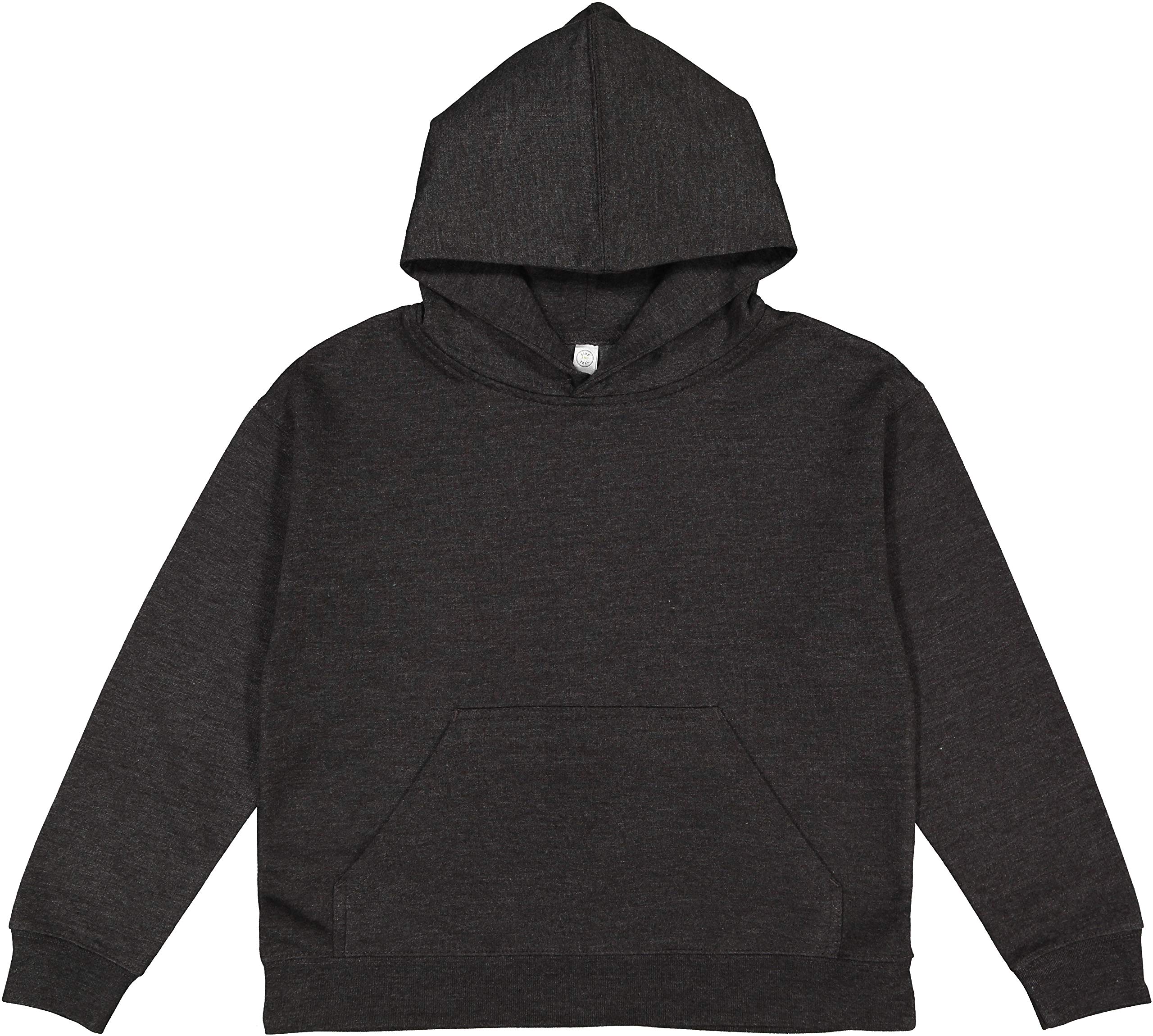 Youth Pullover Fleece Hoodie - BLAcK - XS(D0102HI3FMA)