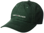 Tommy Hilfiger Mens Logo Dad Baseball Cap, Pine Grove, One Size