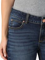 Wrangler Women's Retro Mae Rise Stretch Boot Cut Jean, Mid Wash, 3W x 30L