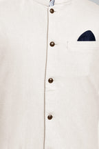 BE ACTIVE Mens Linen Blend Nehru Jacket With Mandarin Collar || Ethnic Koti For Men || Men Koti Formal|| Men Koti Wedding (RFKT