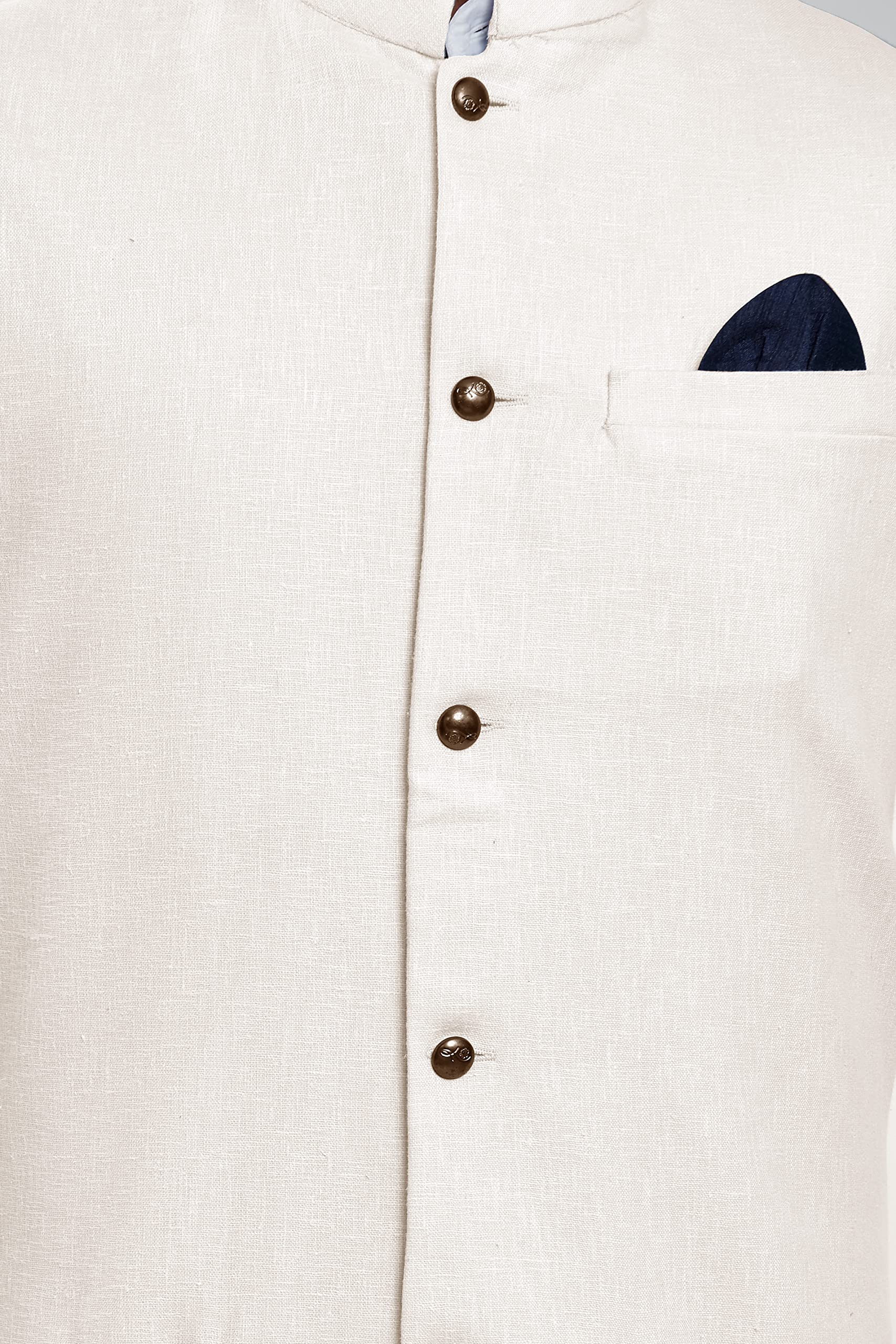 BE ACTIVE Mens Linen Blend Nehru Jacket With Mandarin Collar || Ethnic Koti For Men || Men Koti Formal|| Men Koti Wedding (RFKT