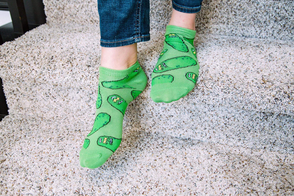 Rick and Morty Low-Cut Unisex Ankle Socks 5-Pair Gift Set | Pickle Rick Themed Geeky Apparel | Casual Novelty Socks For Men And