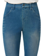 Hue Women's Ultra Soft High Waist Denim Leggings Sockshosiery, -Windsor Blue, Medium