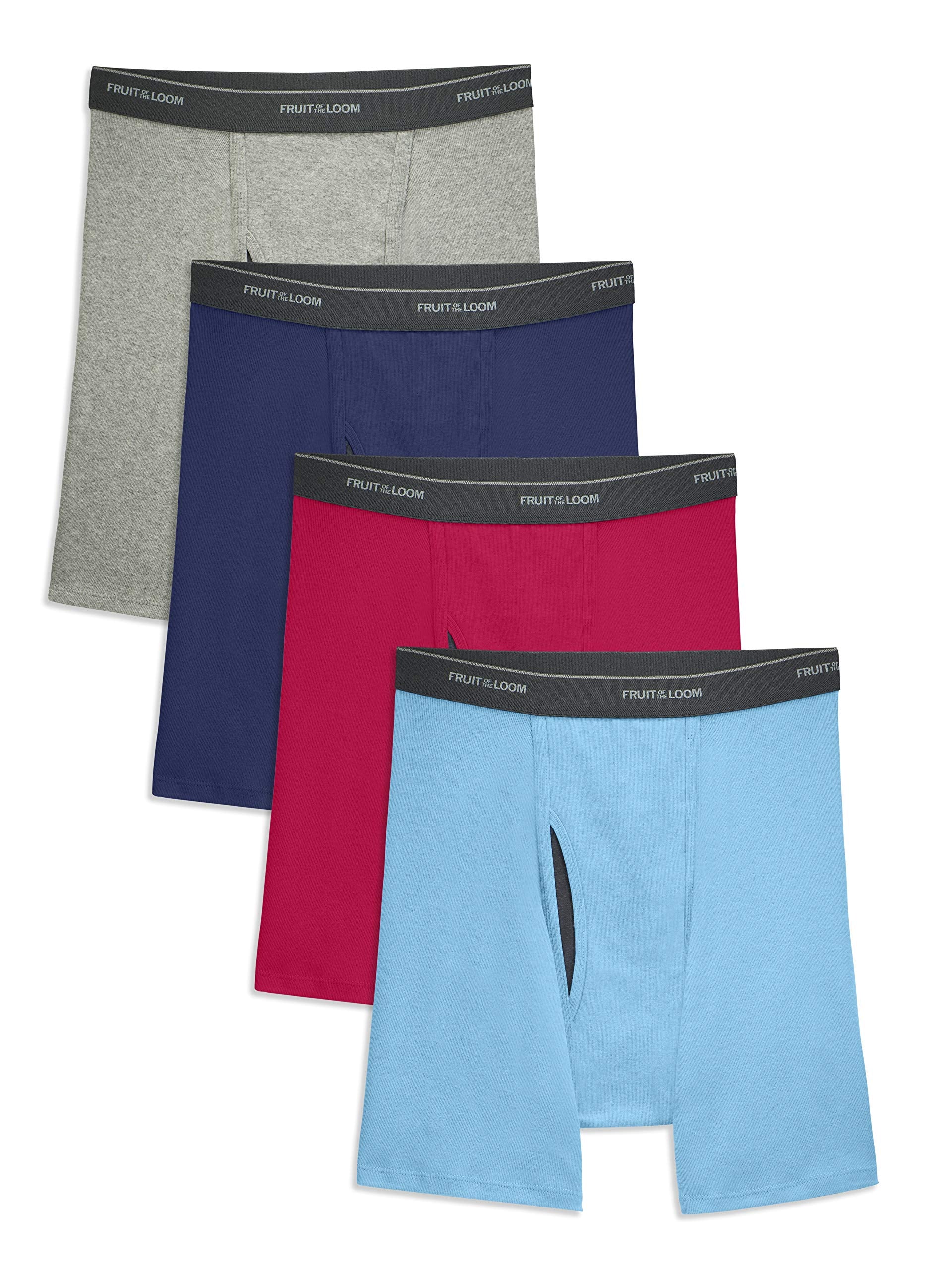Fruit of the Loom Men's Coolzone Boxer Briefs, Assorted Colors, Medium