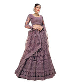 PATLANI Womens Net Readymade Lehenga Choli