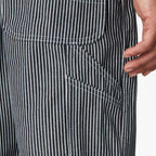 Dickies mens Hickory Striped Bib overalls and coveralls workwear apparel, Hickory Stripe, 40W x 30L US