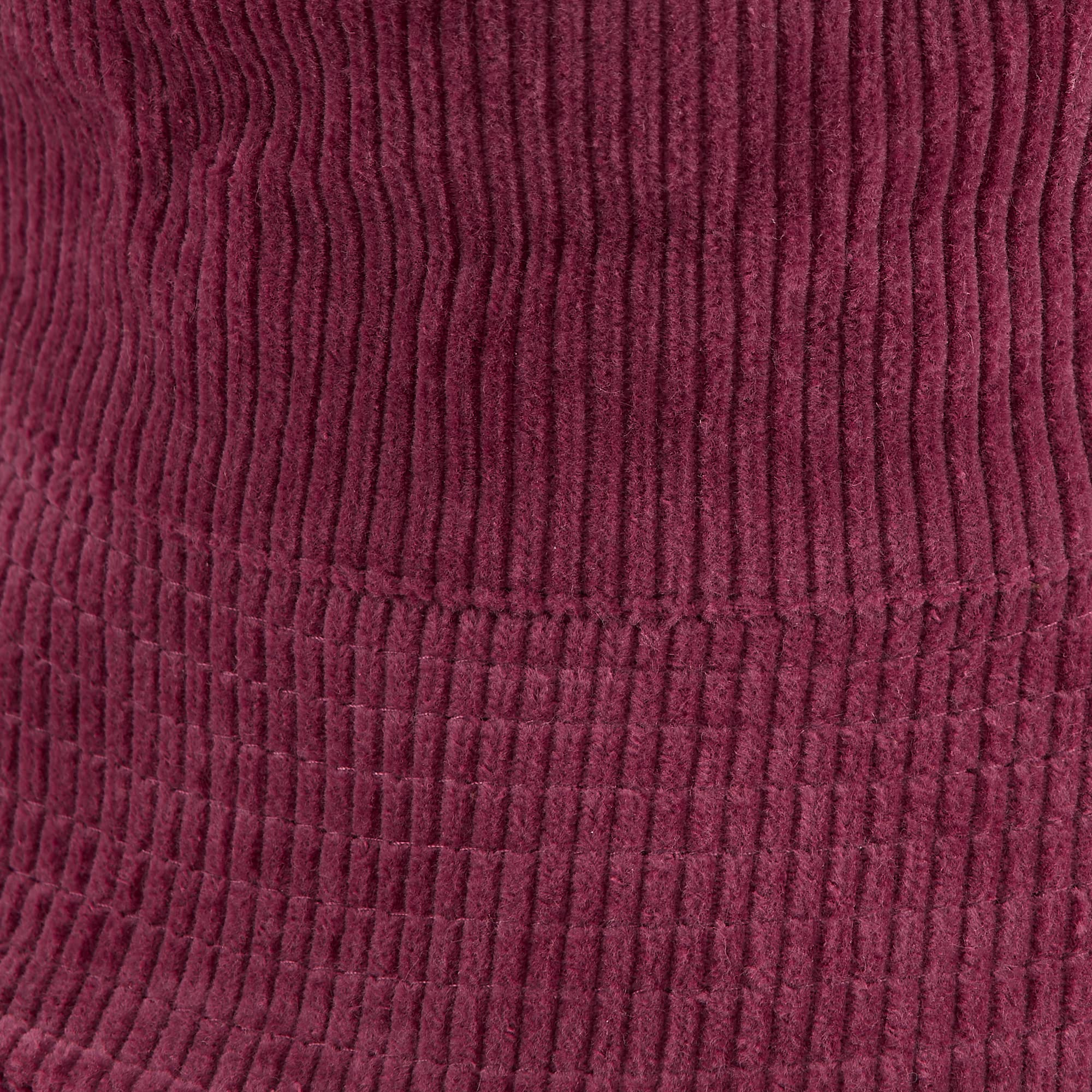 CORDUROY BUCKET HAT - CRANBERRY