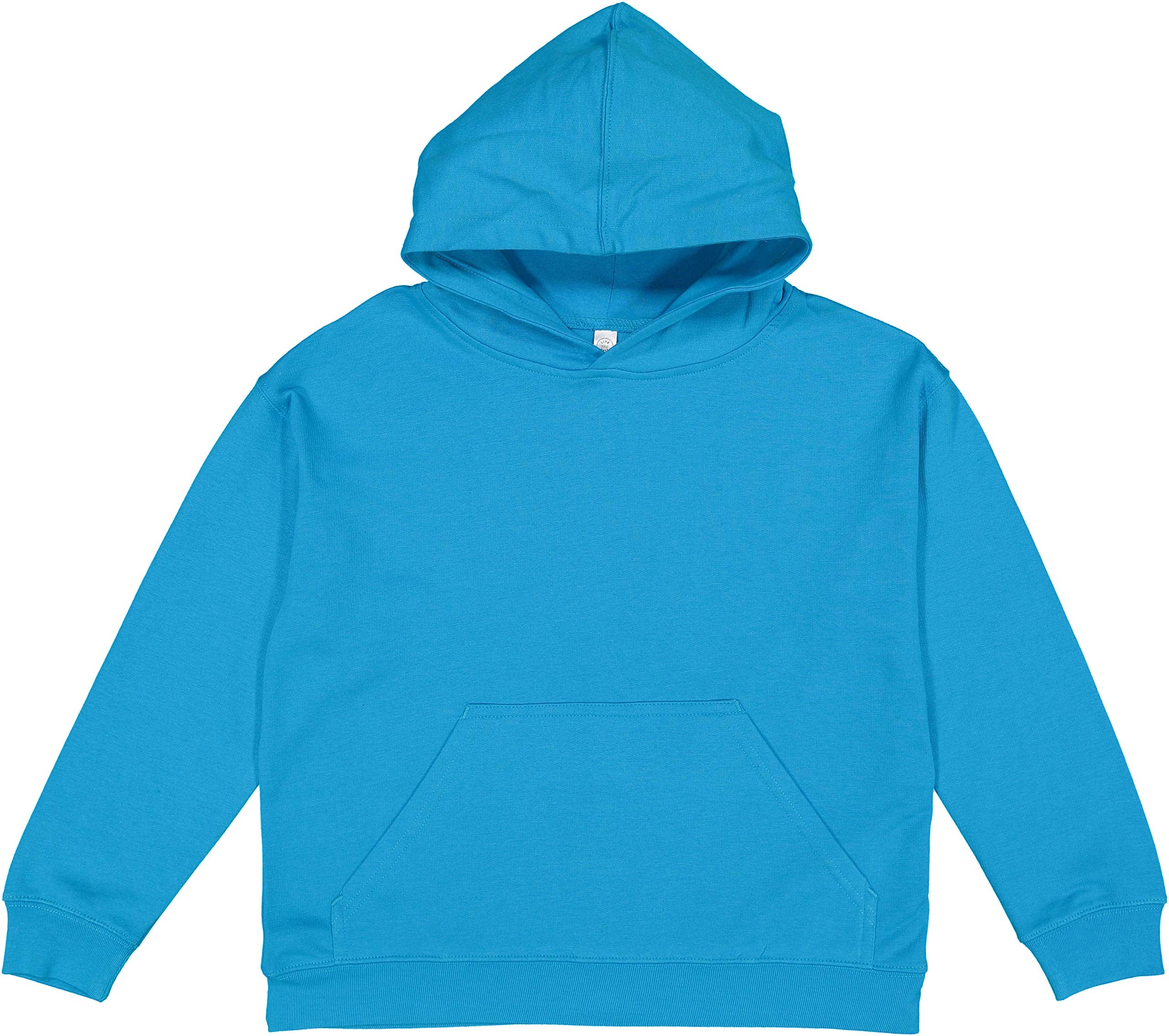 Youth Pullover Fleece Hoodie - BLAcK - XS(D0102H7DJ1P)