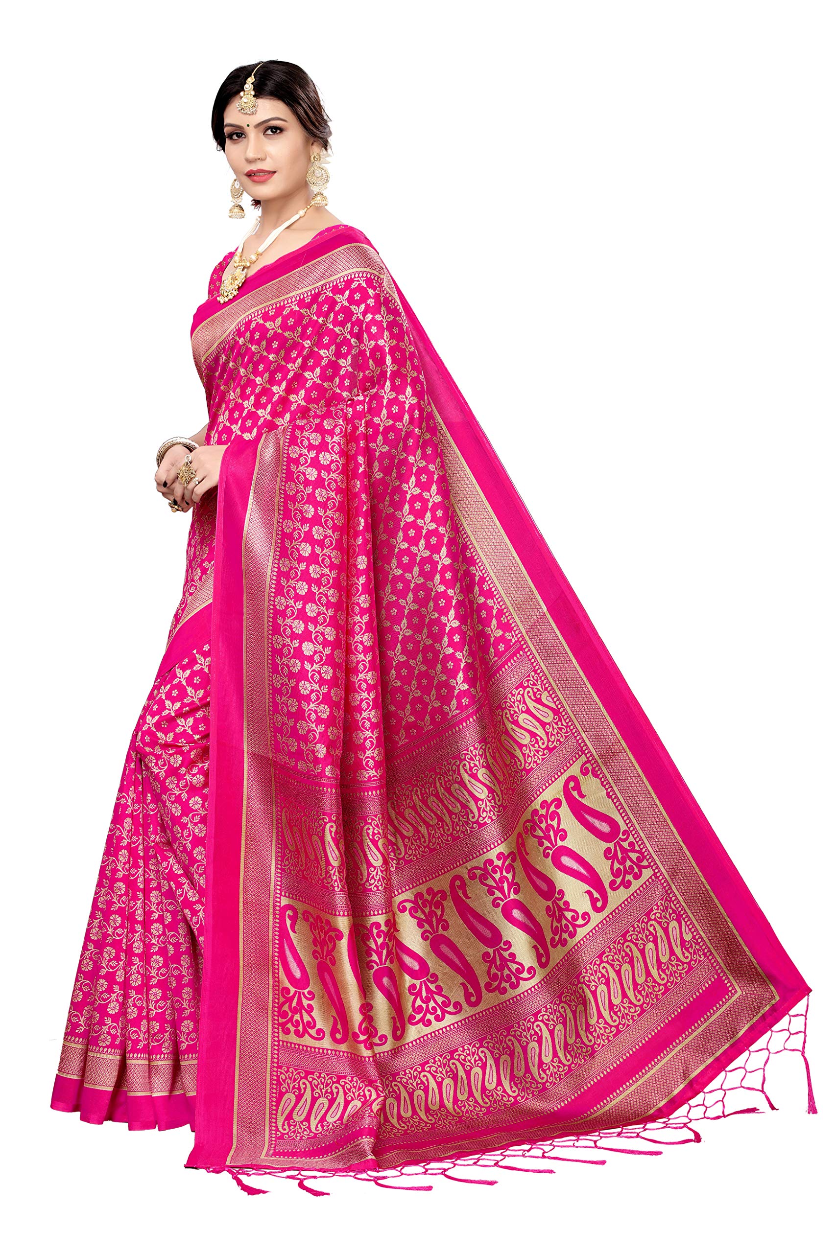 Anni Designer Art Silk Saree with Blouse Piece