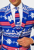 The Rudolph Men's Christmas Costume Suit: Size 42