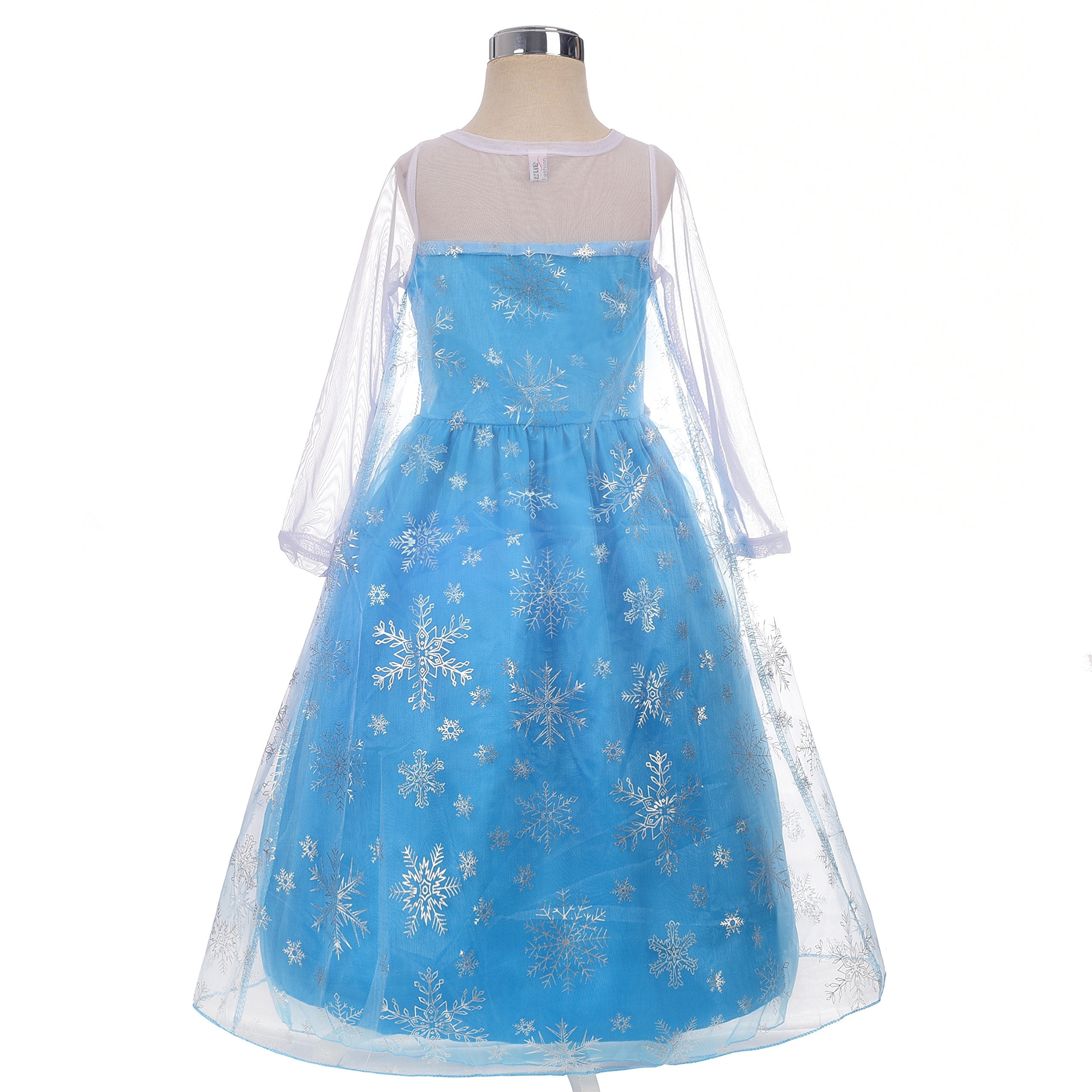 Lito Angels Little Girls Princess Dress Up Costumes Snow Queen Dress Halloween Christmas Costume with Accessories