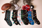 Foozys Men? Billiards Cool Sports Novelty Crew Socks | 2 Pair