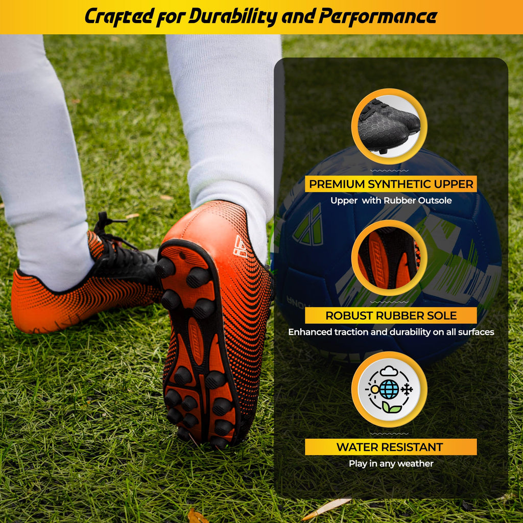 Stealth FG Orange/Black size 8