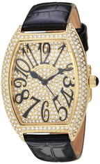 Christian Van Sant Women's CV4820 Elegant Analog Display Quartz Black Watch