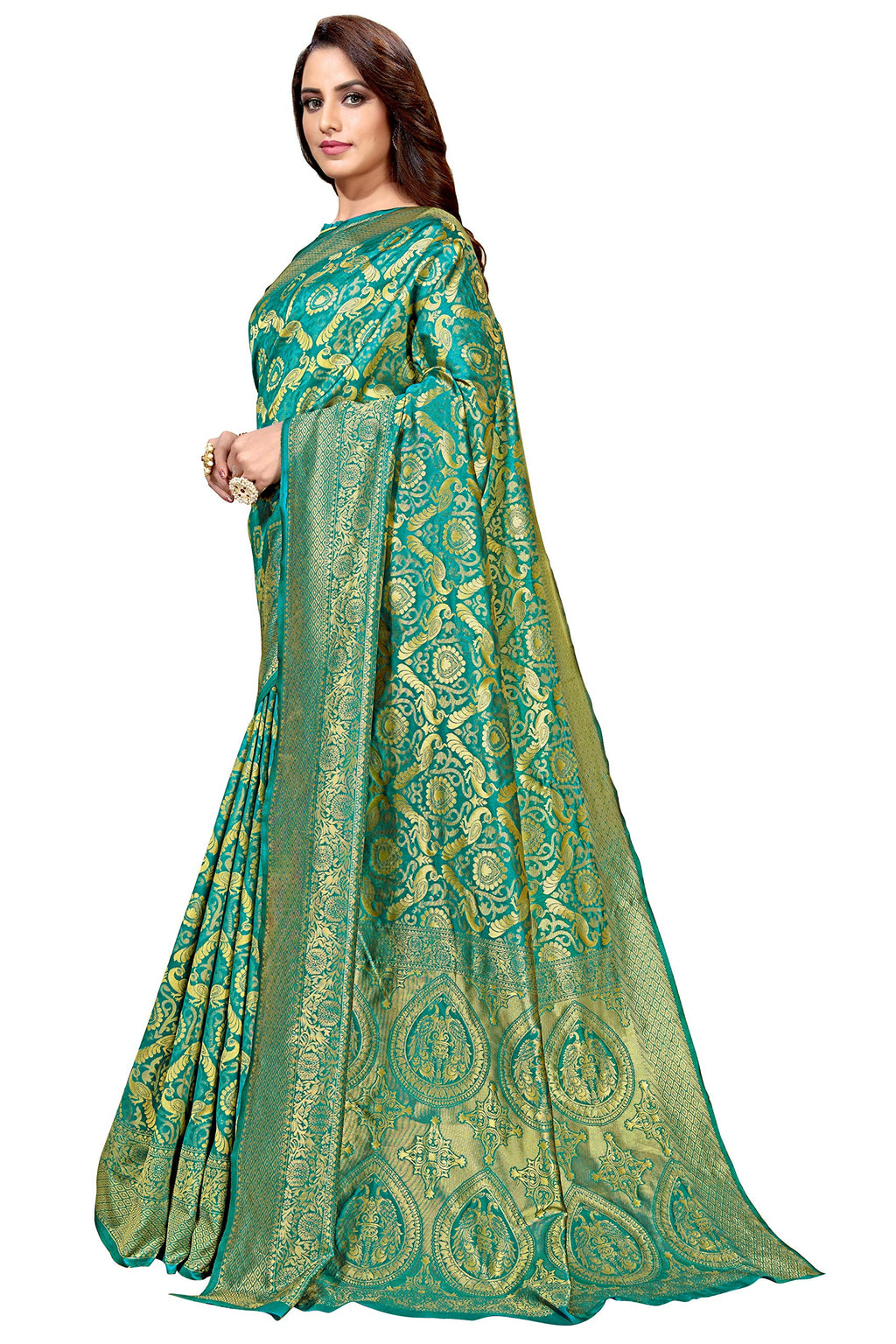 Glory Sarees Womens Kanchipuram Art Silk Saree