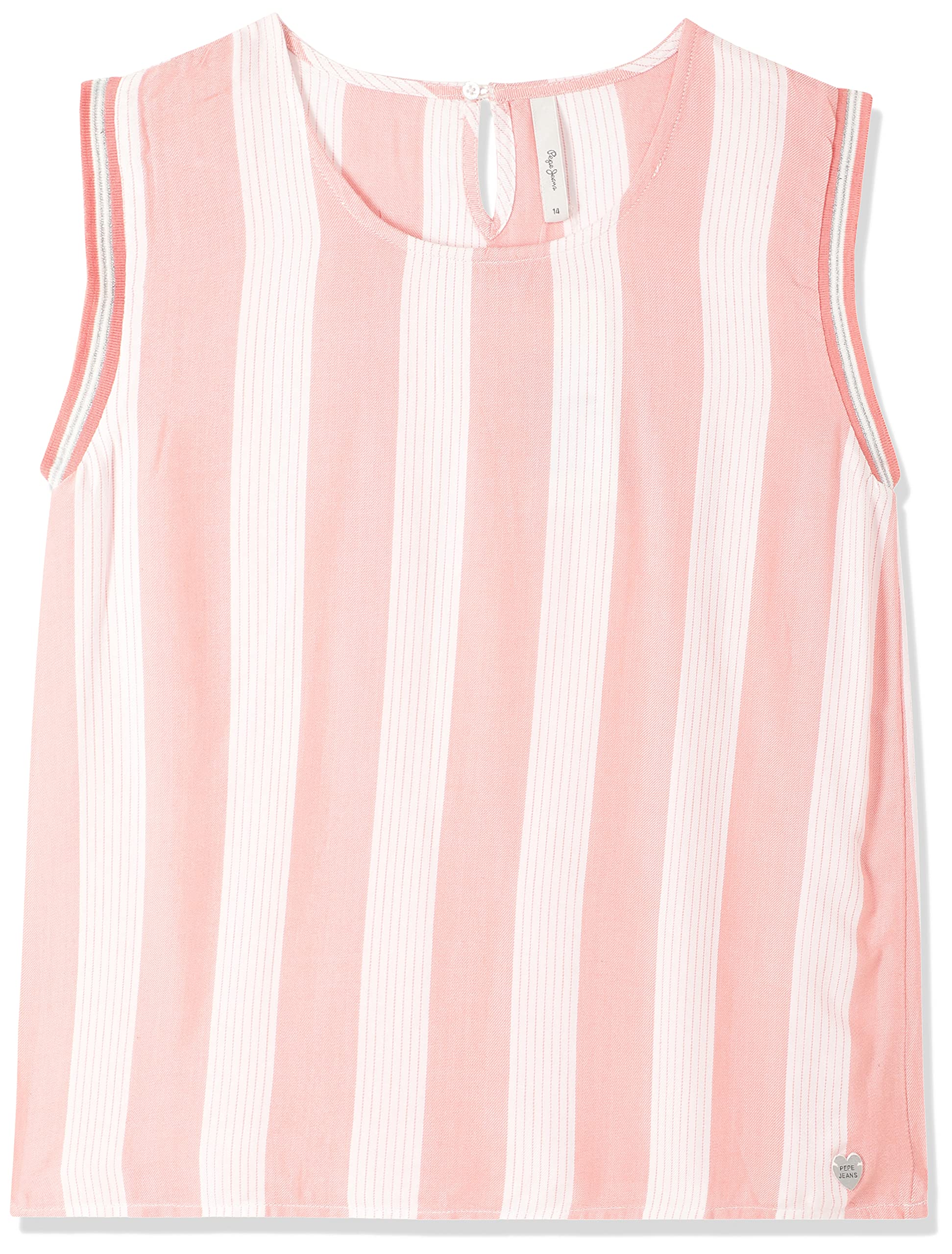 Pepe Jeans GirlS Regular Blouse (Pg301517_Coral 8 Years)