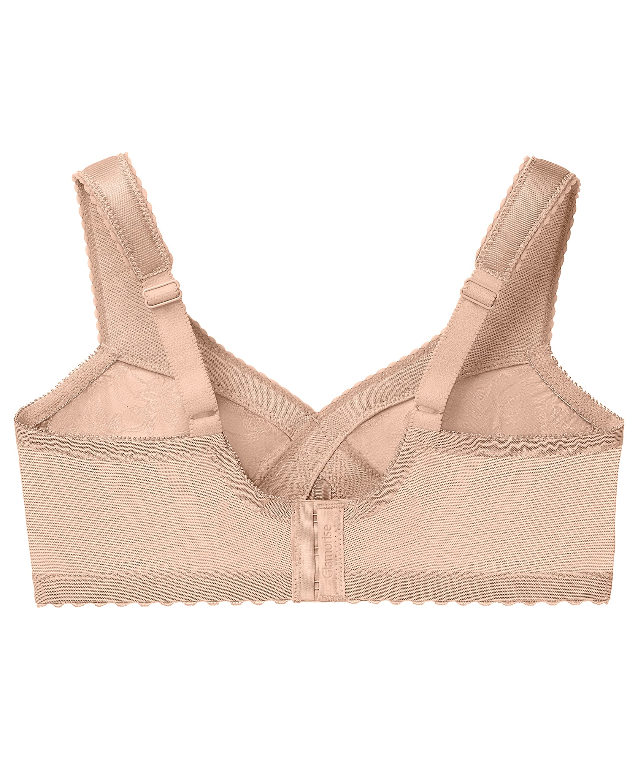 Full Figure Plus Size MagicLift Original Support Bra Wirefree #1000 Blush