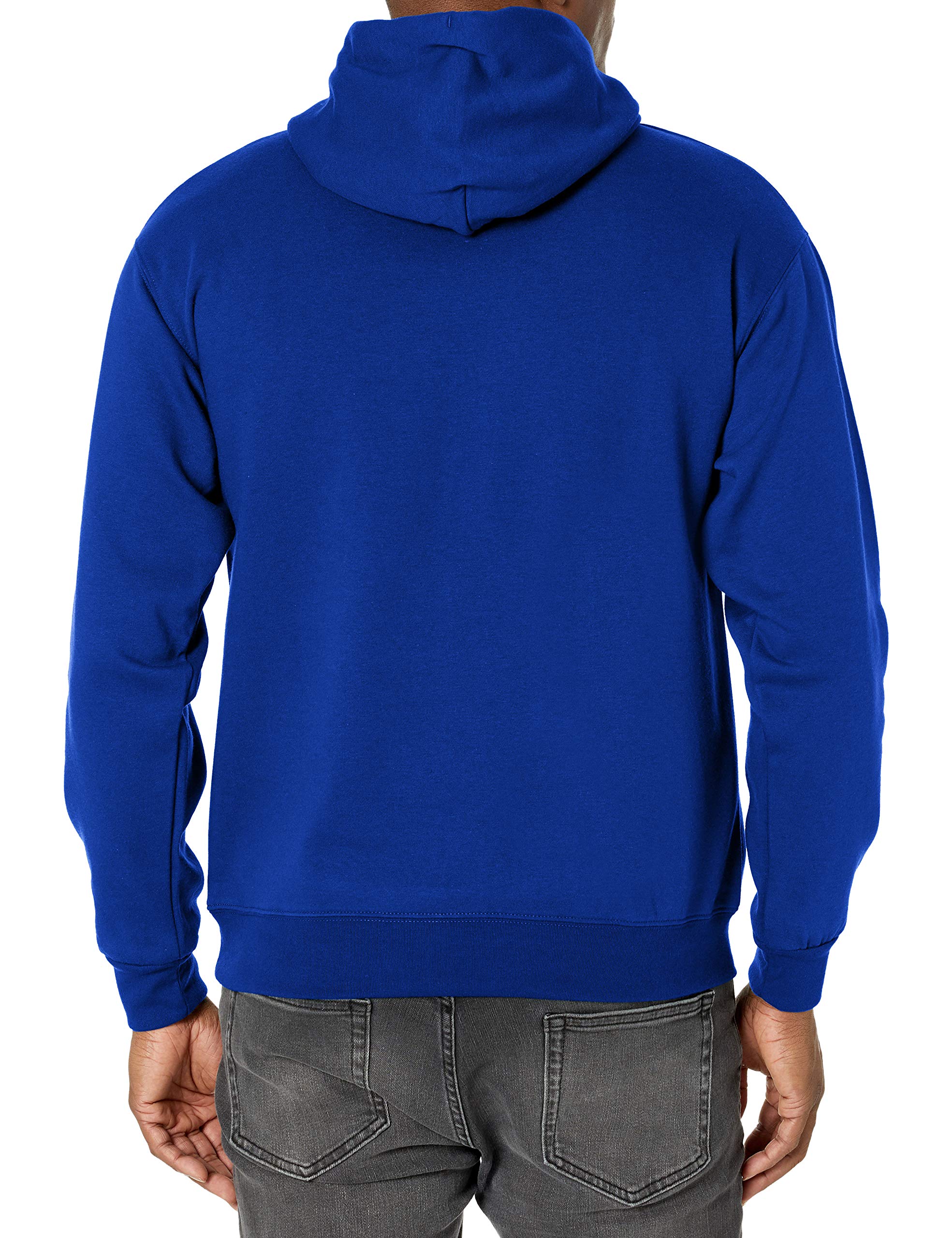 Unisex Ecosmart 5050 Pullover Hooded Sweatshirt - WHITE - S(D0102H7MEZ6)