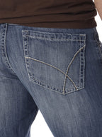 Wrangler mens 20x No. 42 Vintage Boot Cut jeans, Light Blue, 34W x 30L US