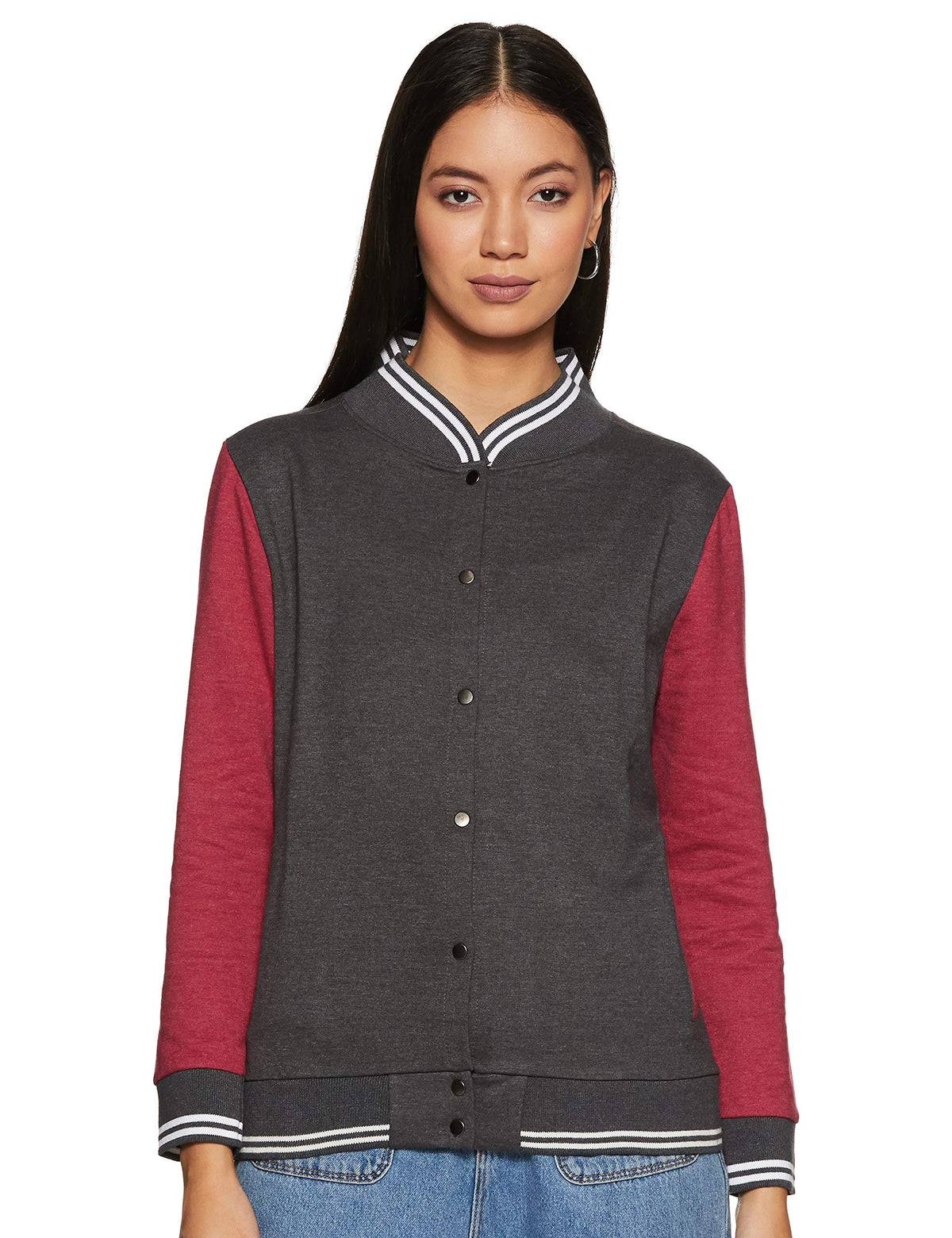 PINACOLADA Women Varsity Jacket(AW16_HVAR_W_PLN_CHMA_L)