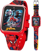 Spider-Man Kids Smartwatch - Interactive LED Screen with 10 Custom Watch Faces, Camera, Games, Alarm, Step Tracker & More - Fun 