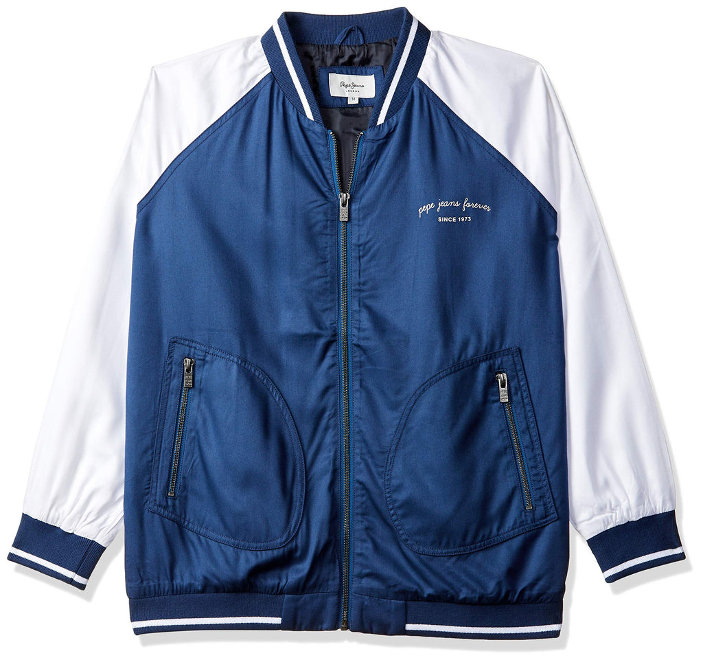 Pepe Jeans GirlS Jacket (Pg400796_Black_6 5-6 Years)