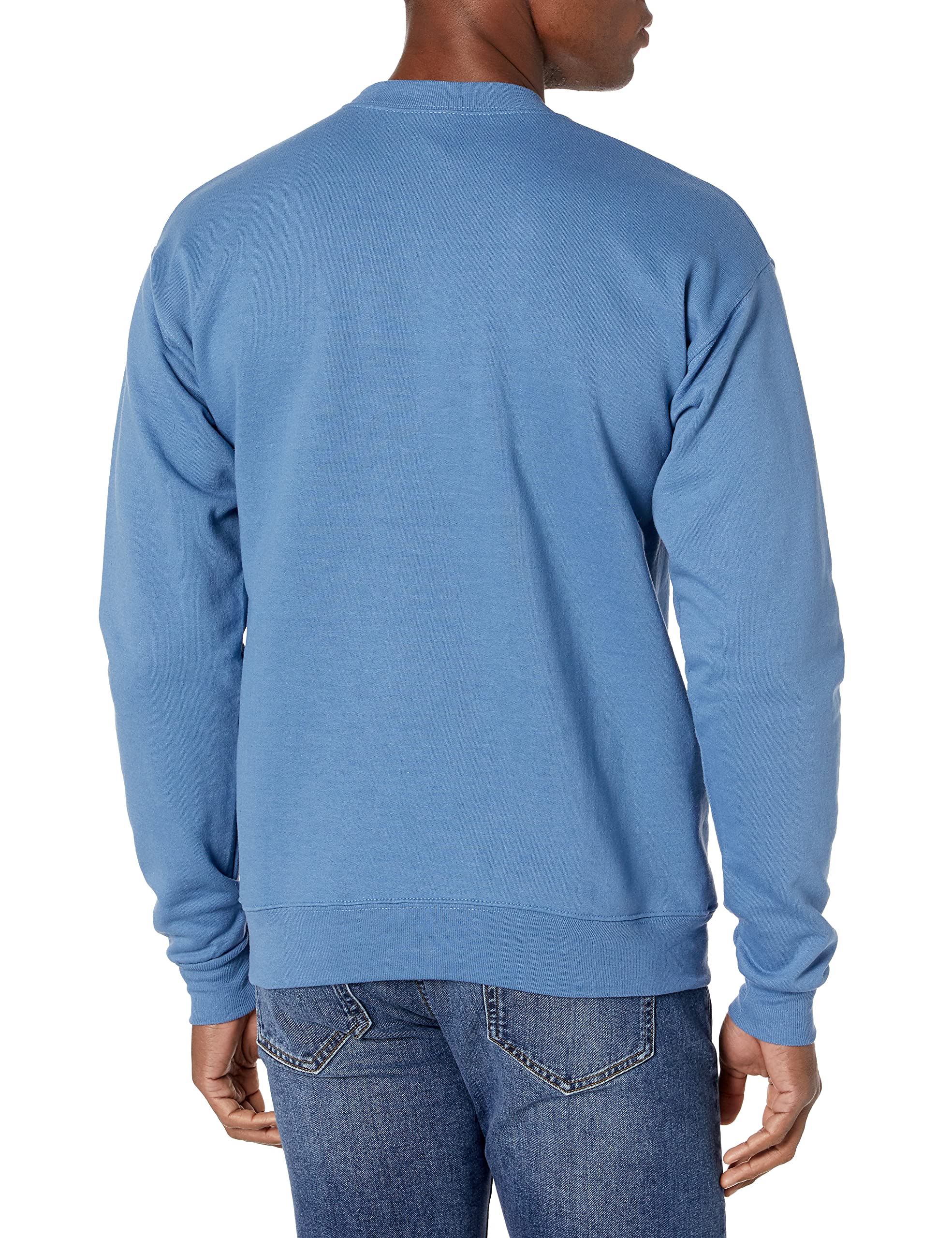 Unisex Ecosmart 5050 crewneck Sweatshirt - cARDINAL - S(D0102H7KF06)