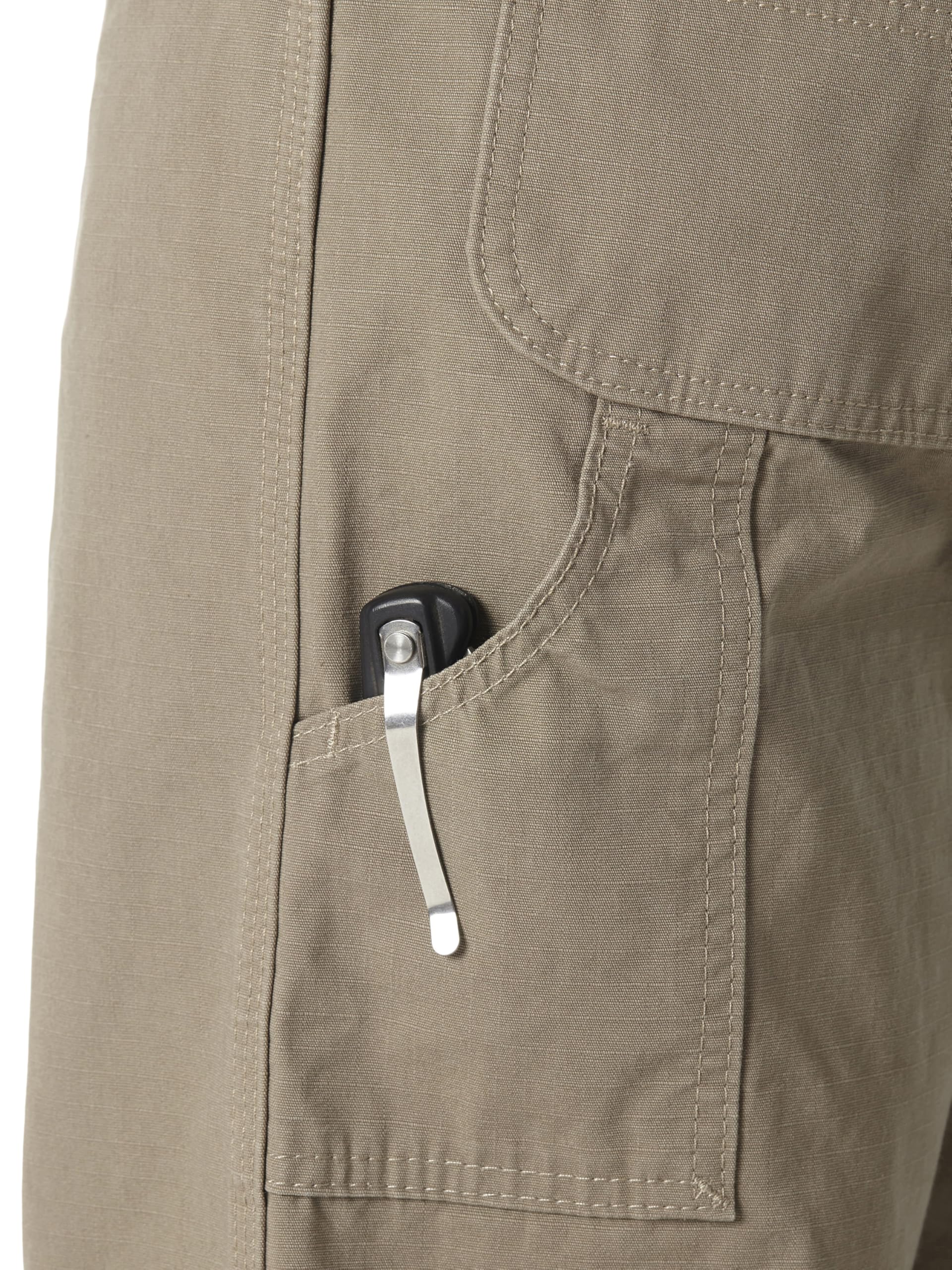 Wrangler Riggs Workwear Men's Carpenter Jean, Dark Khaki, 42W x 32L