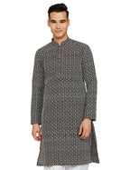 Be Active MenS Traditional Embroidered Lucknowi Full Sleeves Kurta || Cotton Kurta For Men || Men Kurta For Wedding || Kurta Fo