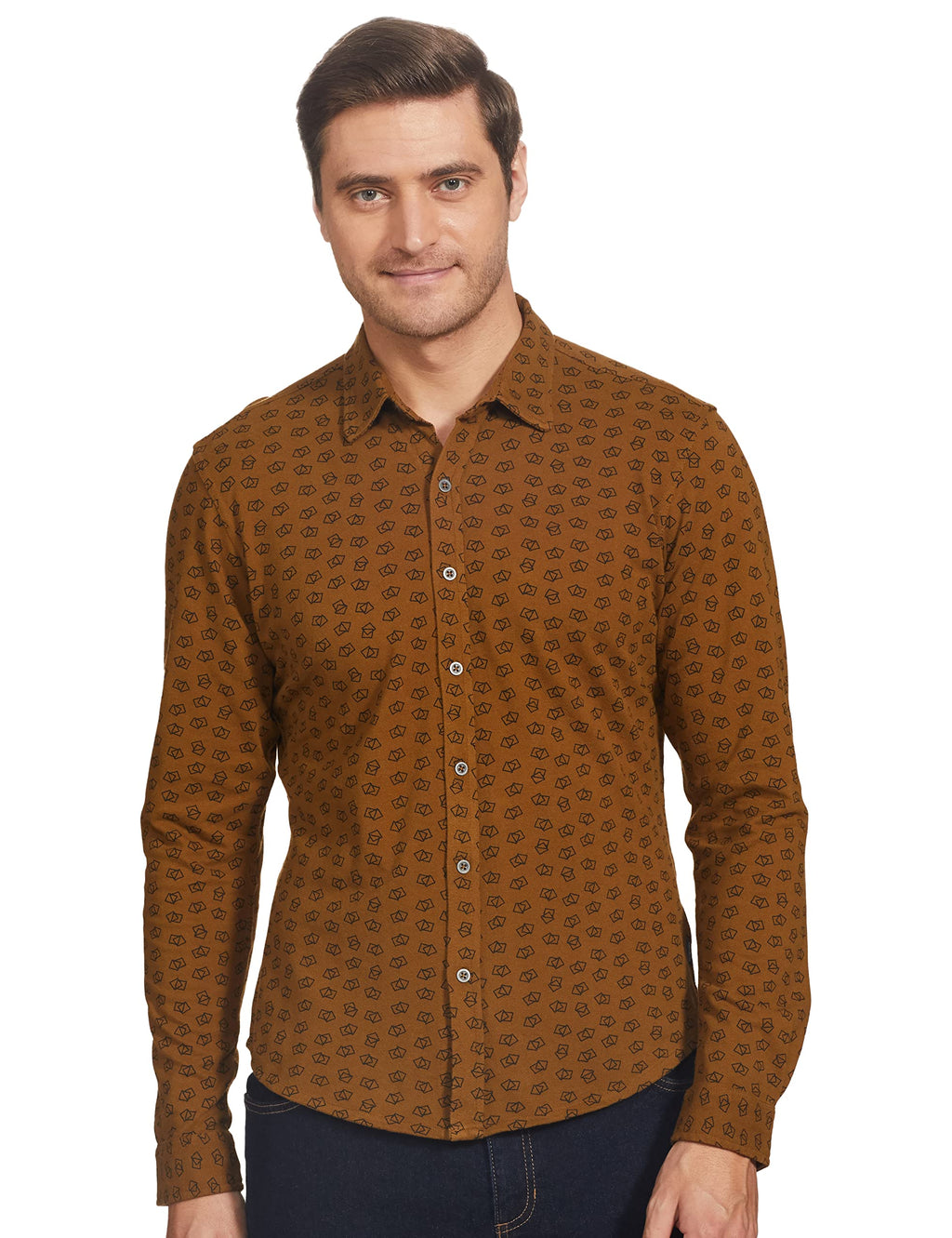 Pepe Jeans MenS Shirts (Pm307336_M, Yellow, Medium)