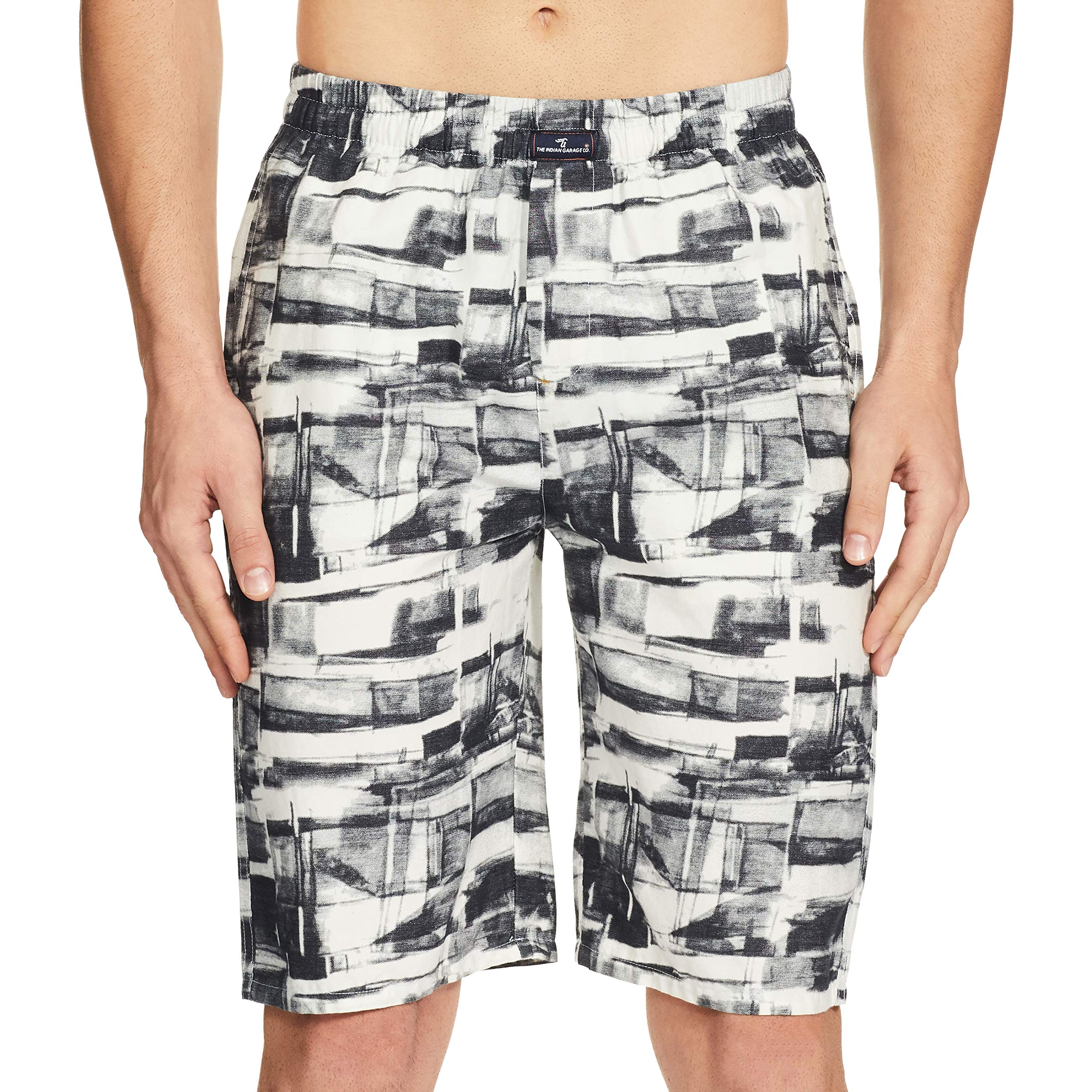 The Indian Garage Co Mens Cotton Classic Boxy Fit Boxers