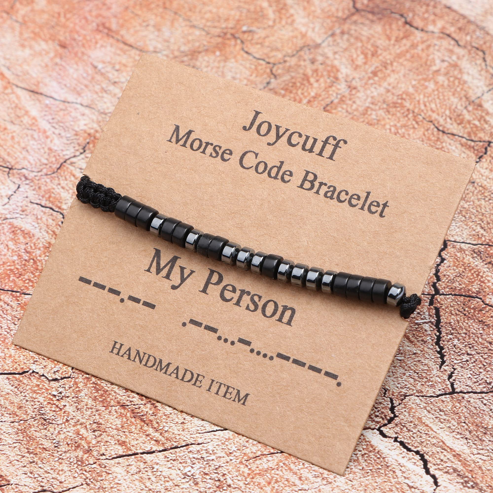 Gifts for Women Men Morse Code Bracelets for Mom Dad Daughter Friends Mother 's Day Gifts for Her Long Distance Relationship Bir