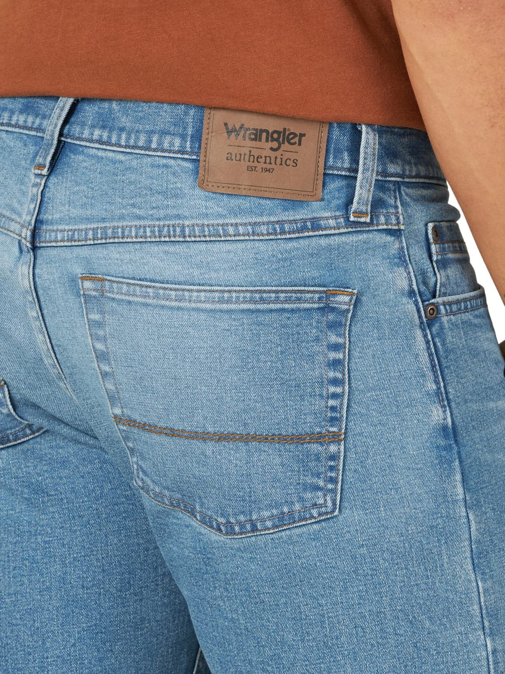 Wrangler Authentics Men's Slim Fit Straight Leg Jean, Beckett, 34W x 32L