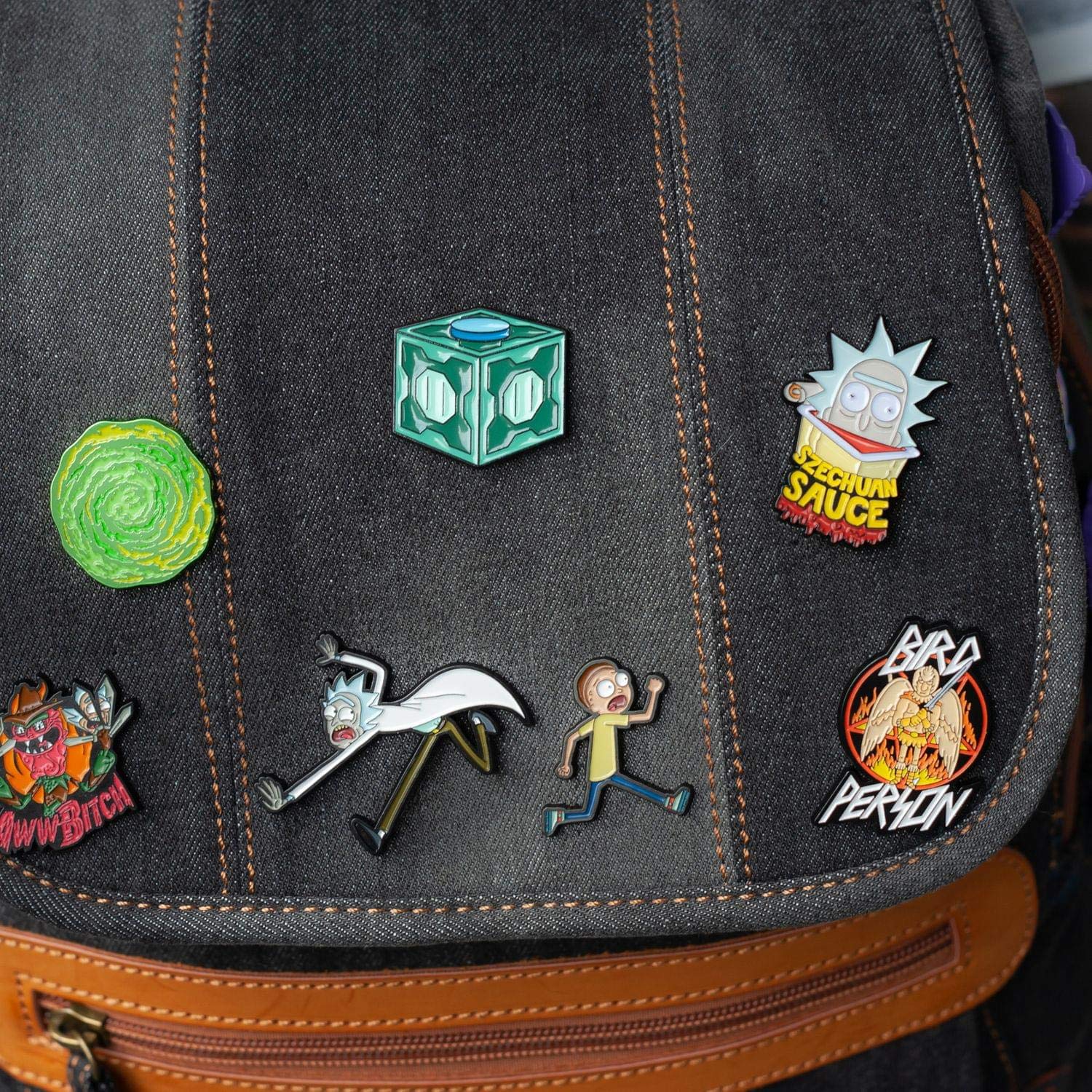 Rick and Morty Collectibles | Mr. Meeseeks Enamel Pin | 2 Inches