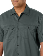 Dickies Men's Short-Sleeve Work Shirt, Lincoln Green, Small