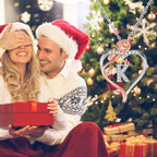 Necklace Gifts for Women, 925 Sterling Silver Dainty Rose Love Heart Initial D Letter Pendant Necklace Jewelry Mothers Day Valen