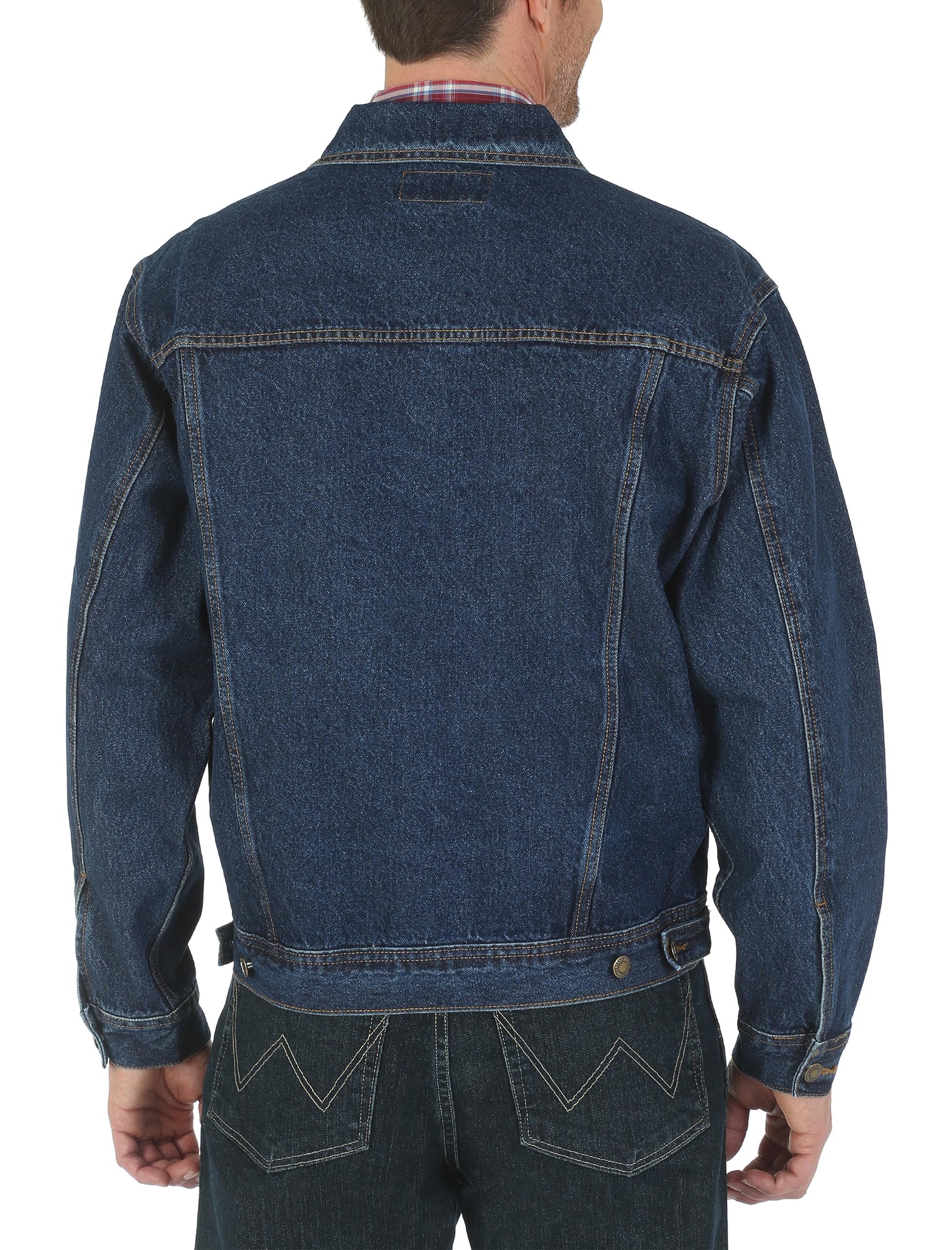 Wrangler Men's Unlined Denim Jacket, Antique Indigo, X-Large