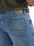 Wrangler Authentics Men's Relaxed Fit Boot Cut Jean, Riptide, 34W x 34L