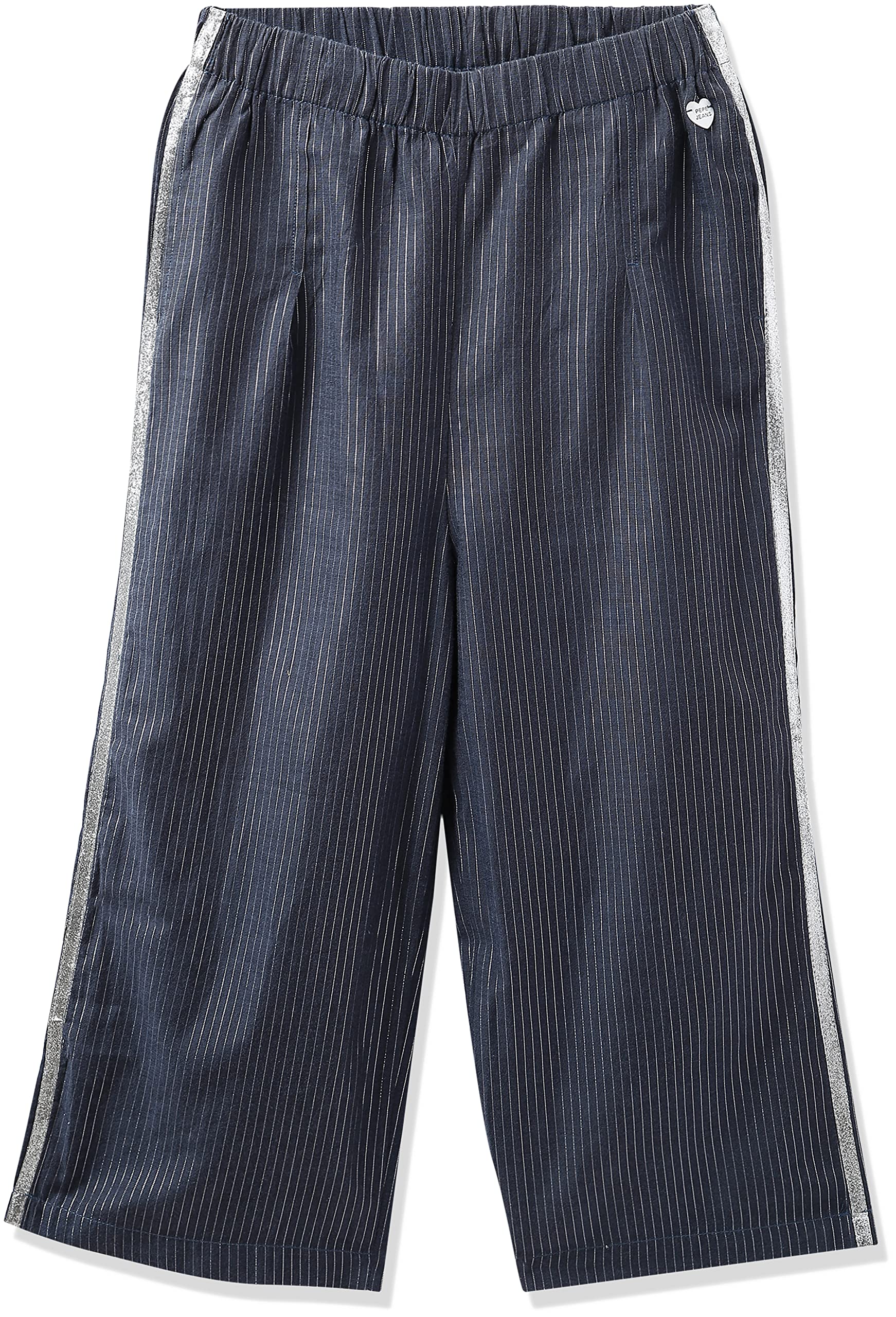 Pepe Jeans GirlS Slim Fit Trousers (Pg210687- Navy_8)
